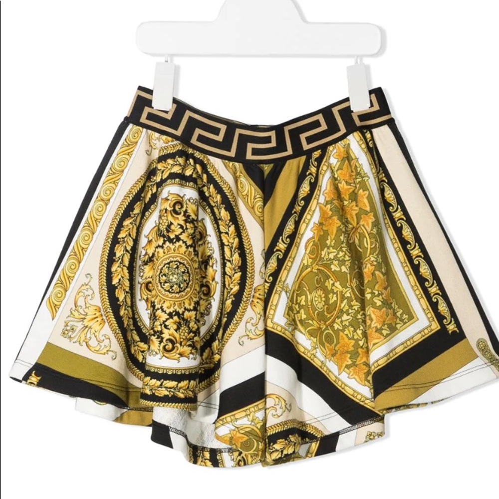 Versace Barocco kids shorts